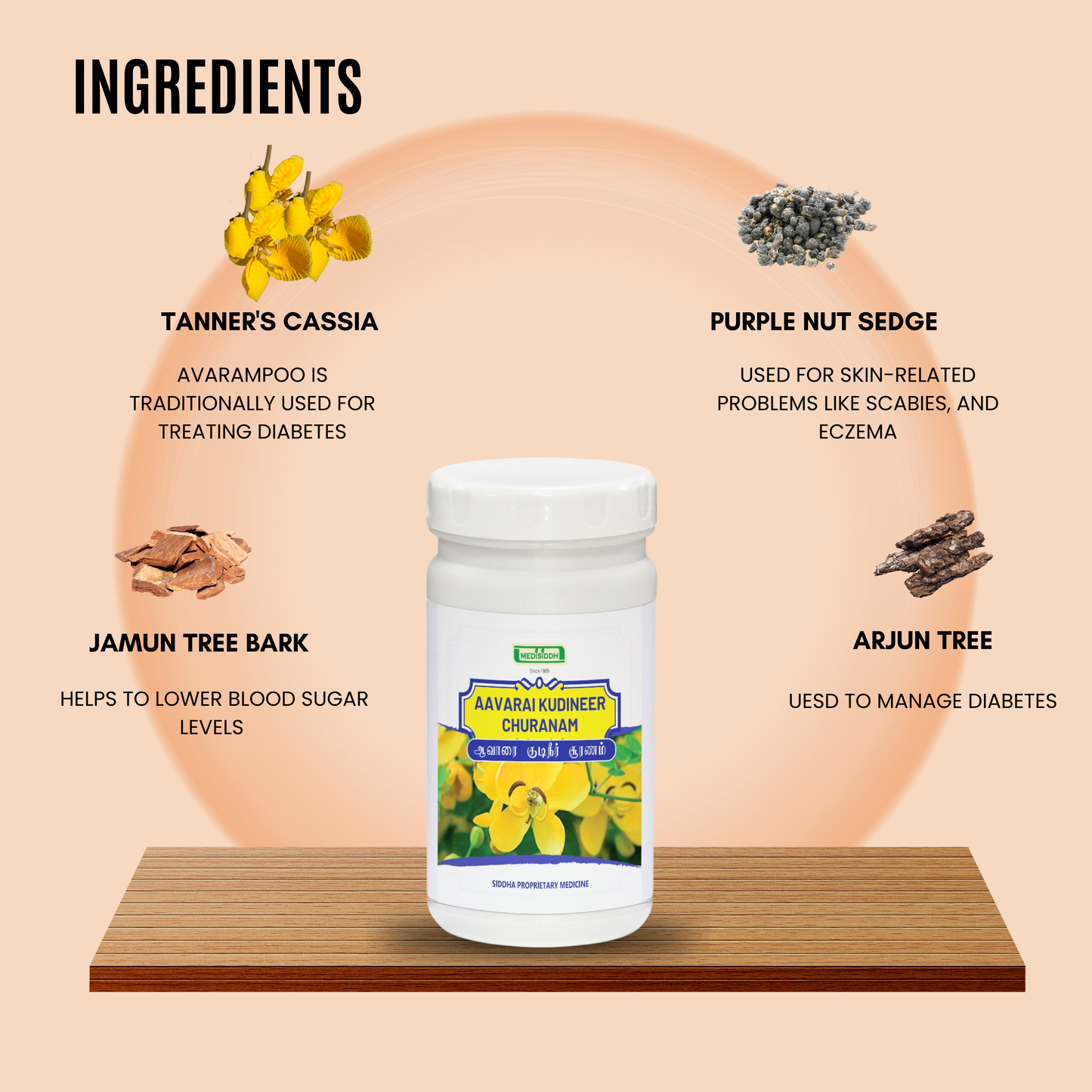 Aavarai Kudineer Chooranam / avaram poo MediSiddh