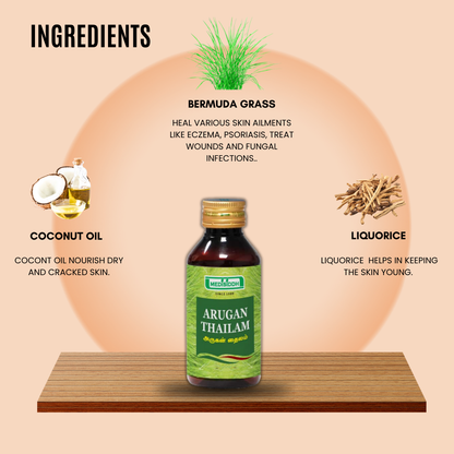 Arugan thailam / (durva grass) MediSiddh