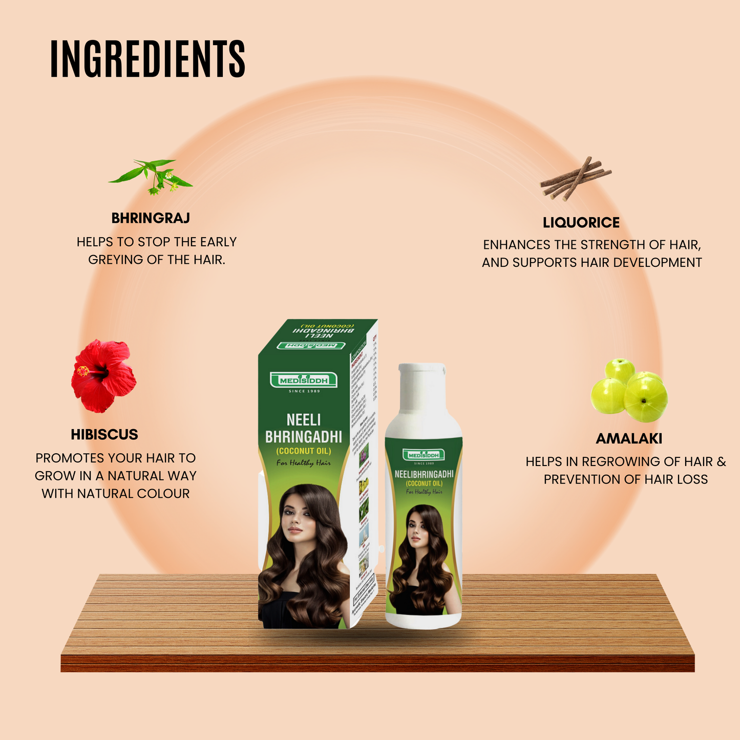 Neeli bhringadhi  hair oil | 7 in 1 Herbal oil AllHerbs.com