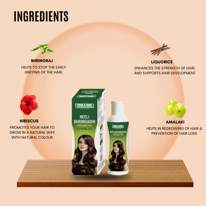 Neeli bhringadhi  hair oil | 7 in 1 Herbal oil AllHerbs.com