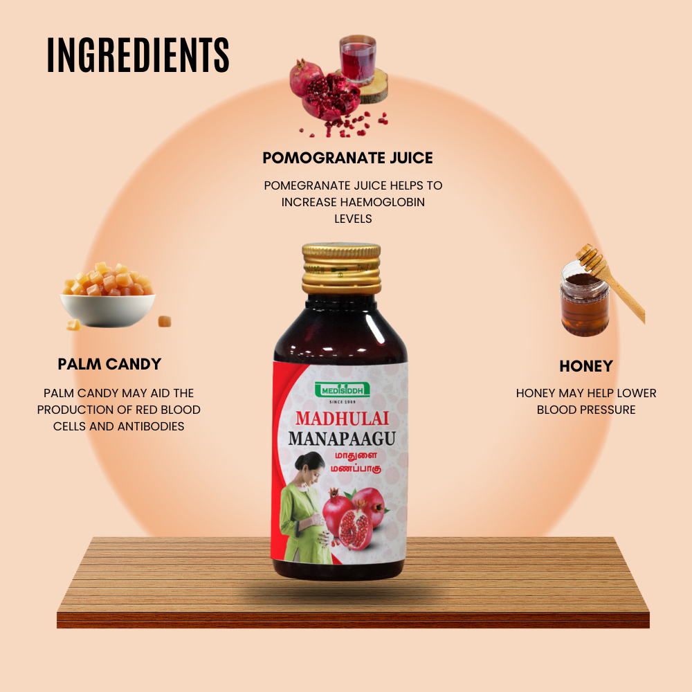 Madhulai Manapaagu / Pomegranate Syrup MediSiddh