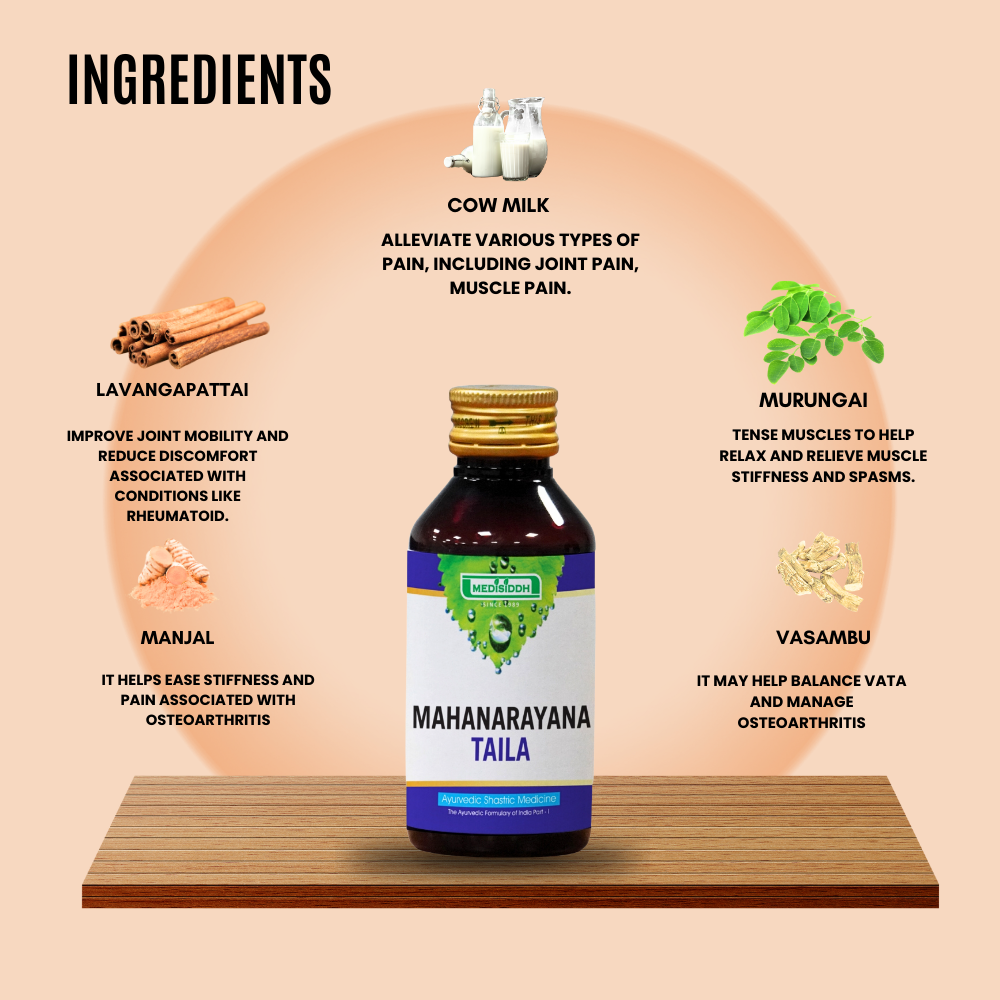 Mahanarayana Taila - (mahanarayan tel) MediSiddh