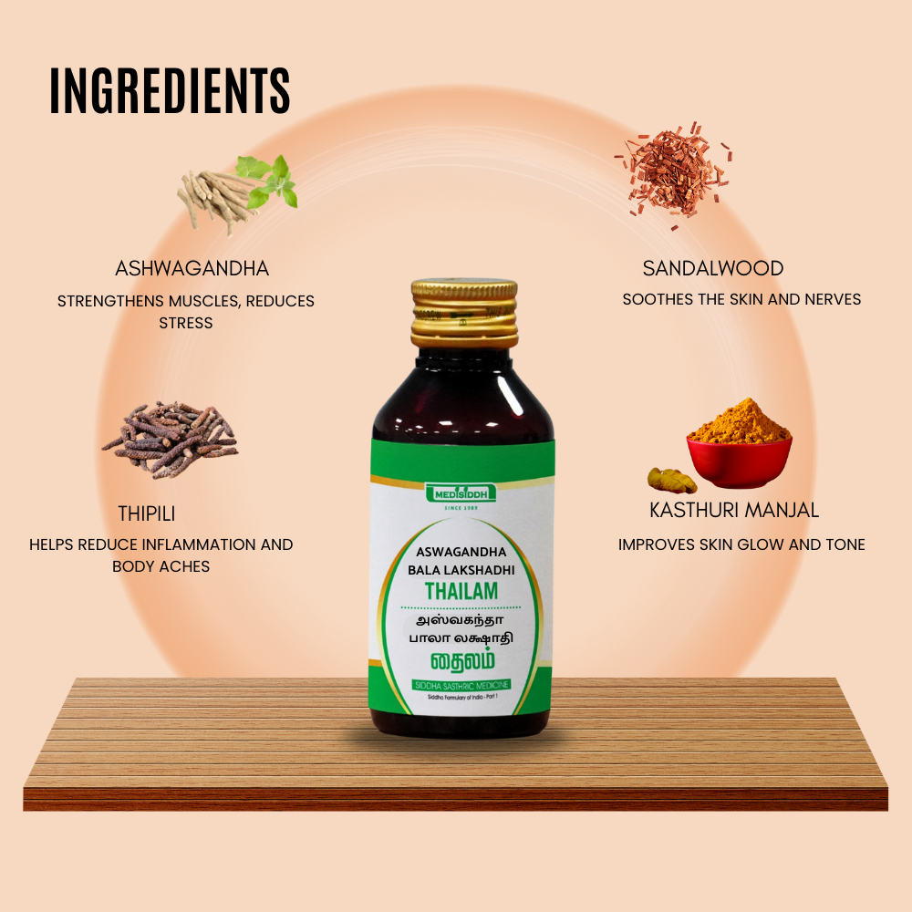 Ashwagandha Bala Lakshadi Thailam