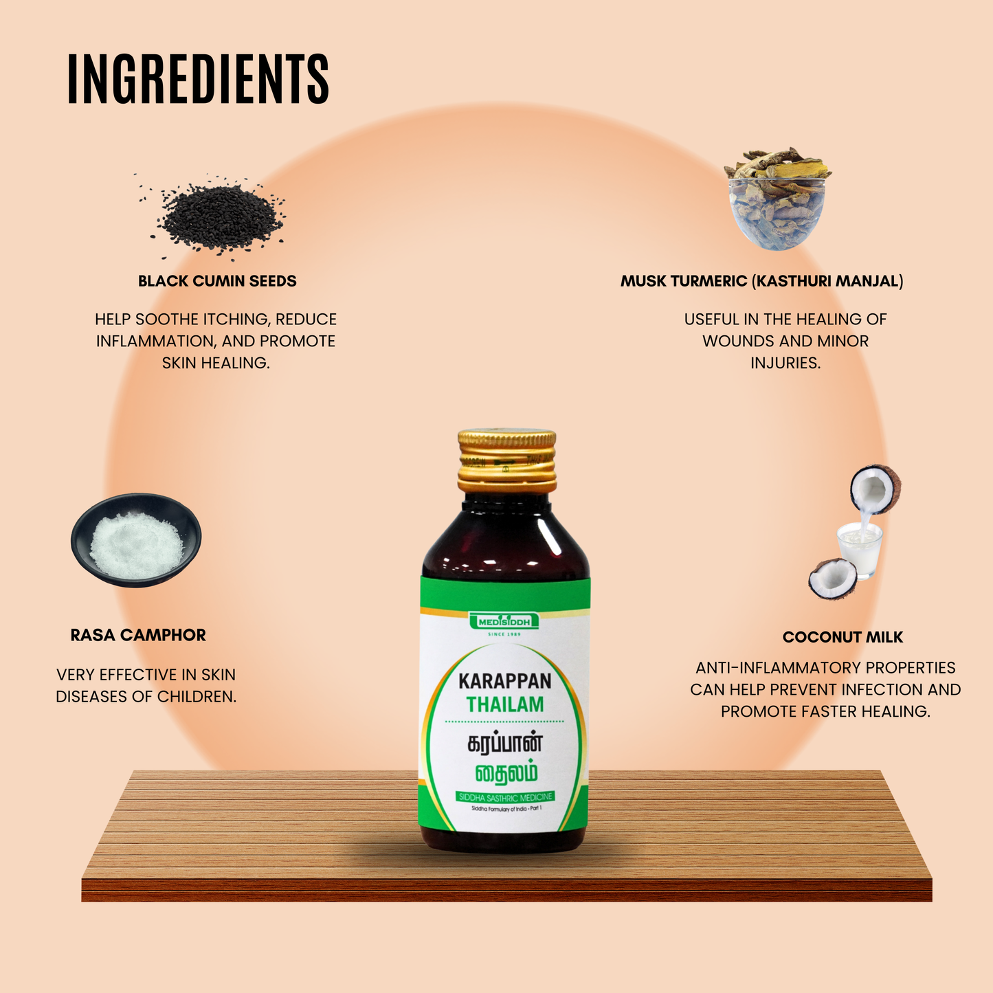 Karappan thailam -(karappan oil) AllHerbs.com