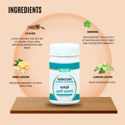 Kabasura kudineer chooranam /Kabasura kudineer powder MediSiddh