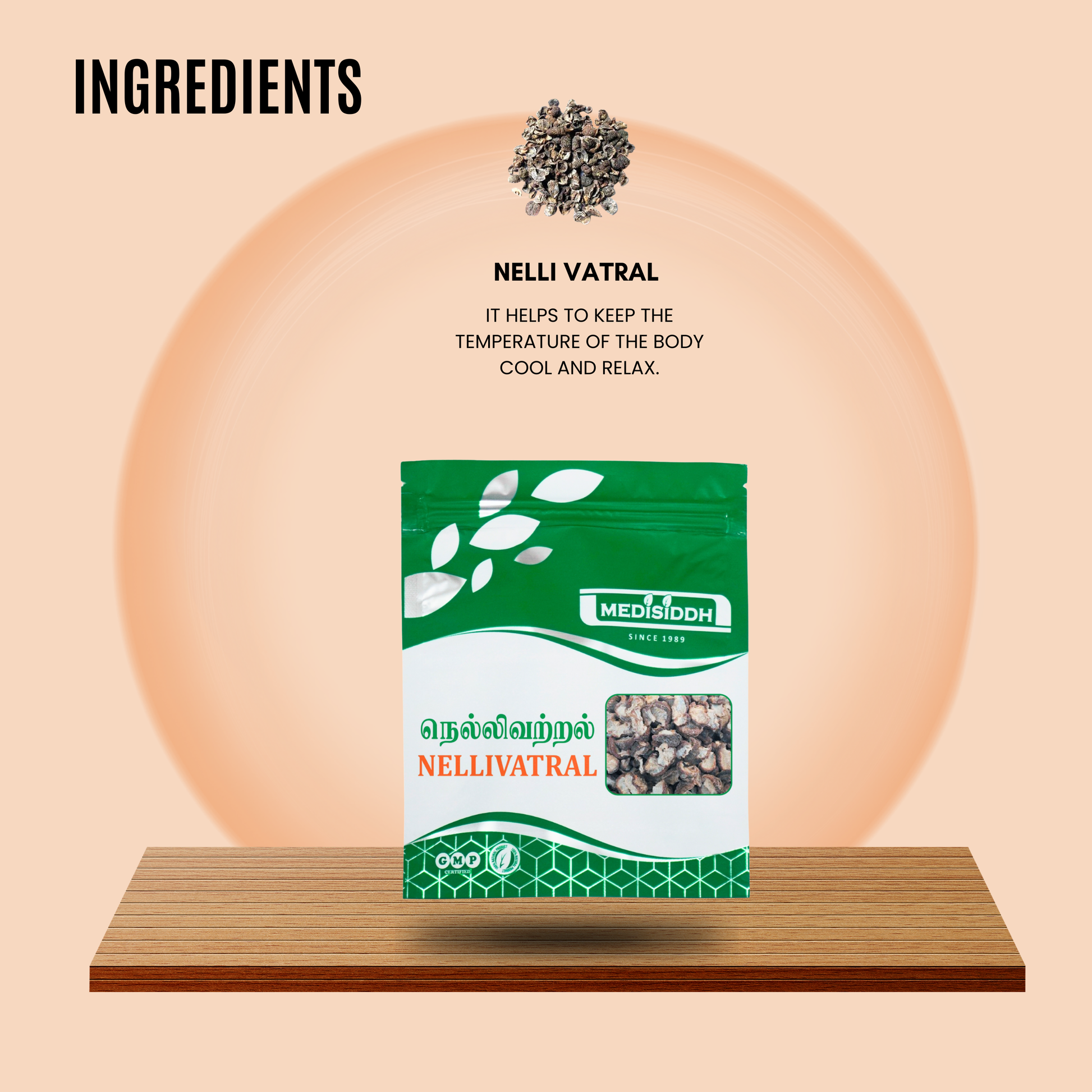 Nellivatral Chooranam / (amla) Indian gooseberry Powder MediSiddh