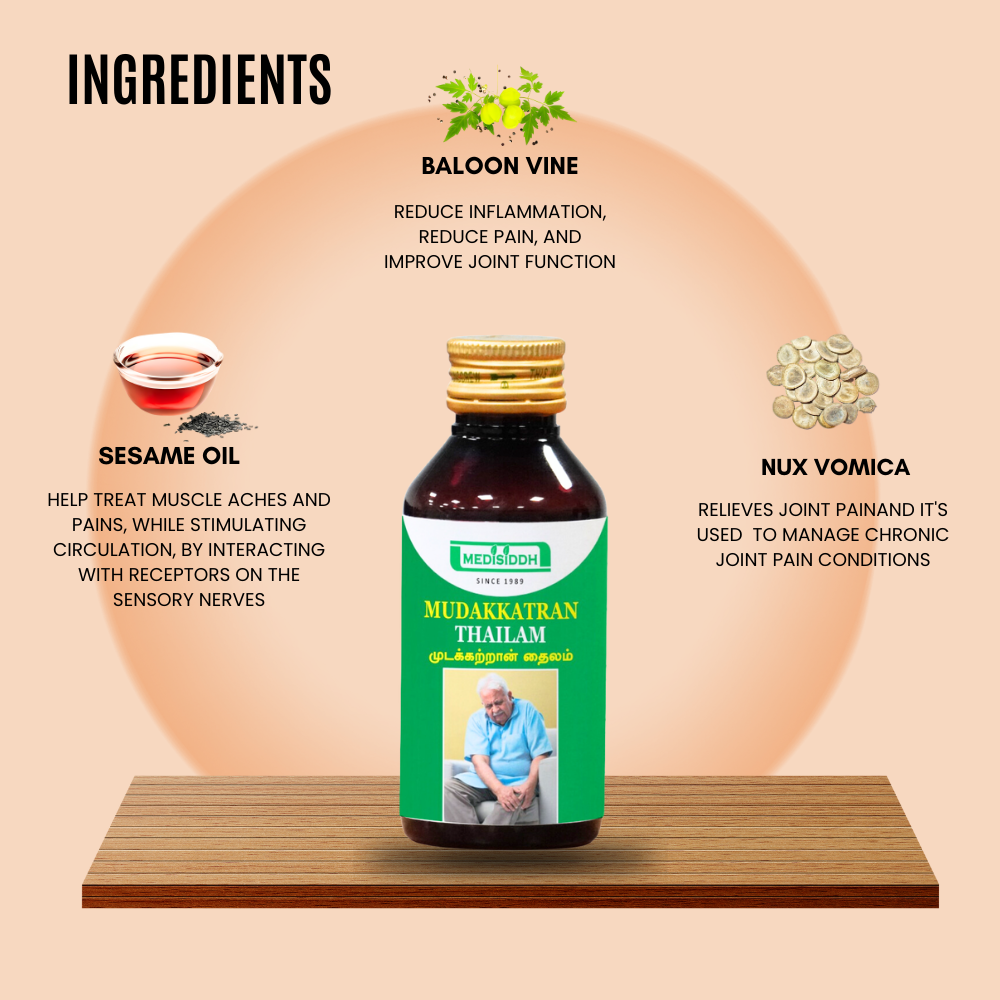 Mudakathan thailam / mudakathan oil MediSiddh