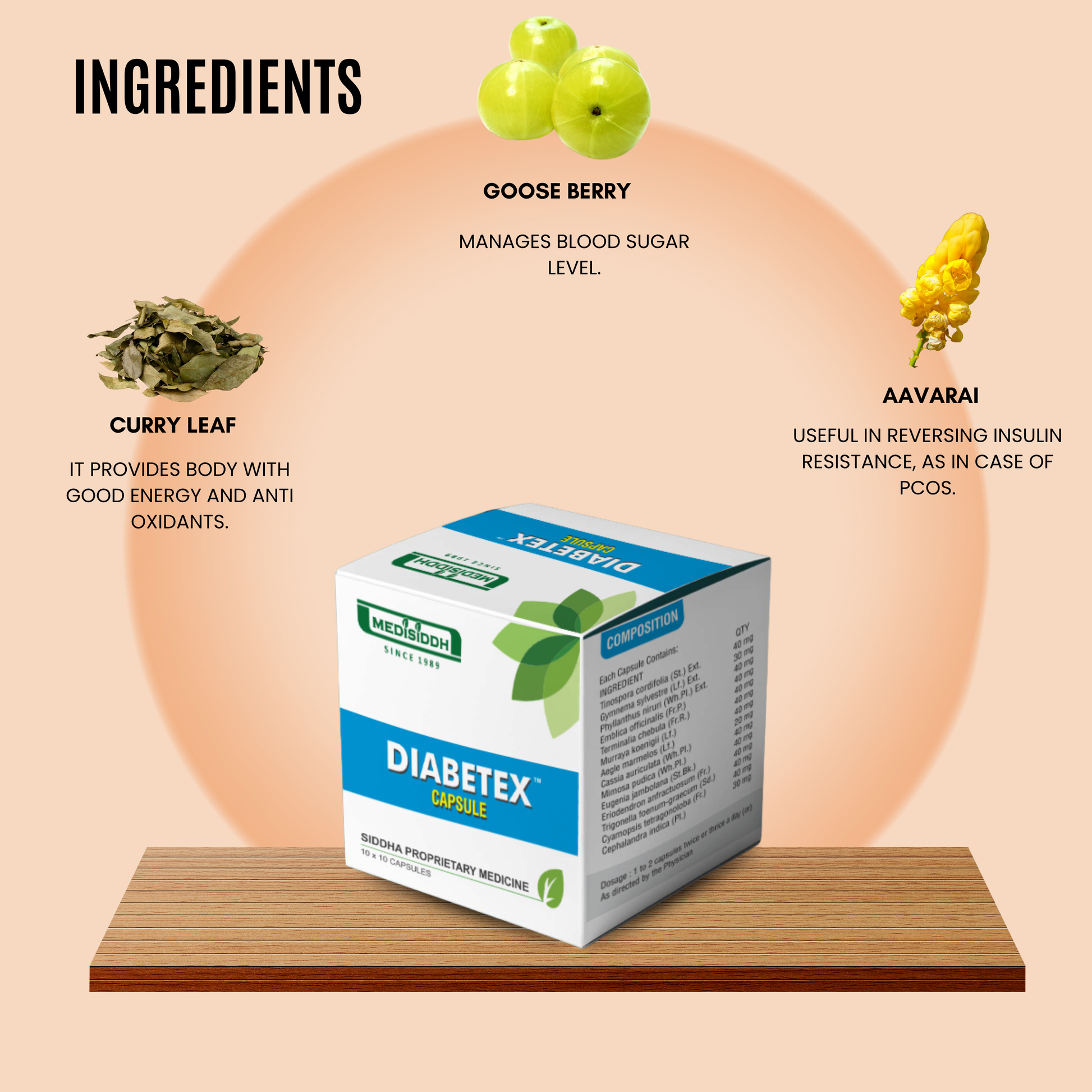 Diabetex Capsule MediSiddh