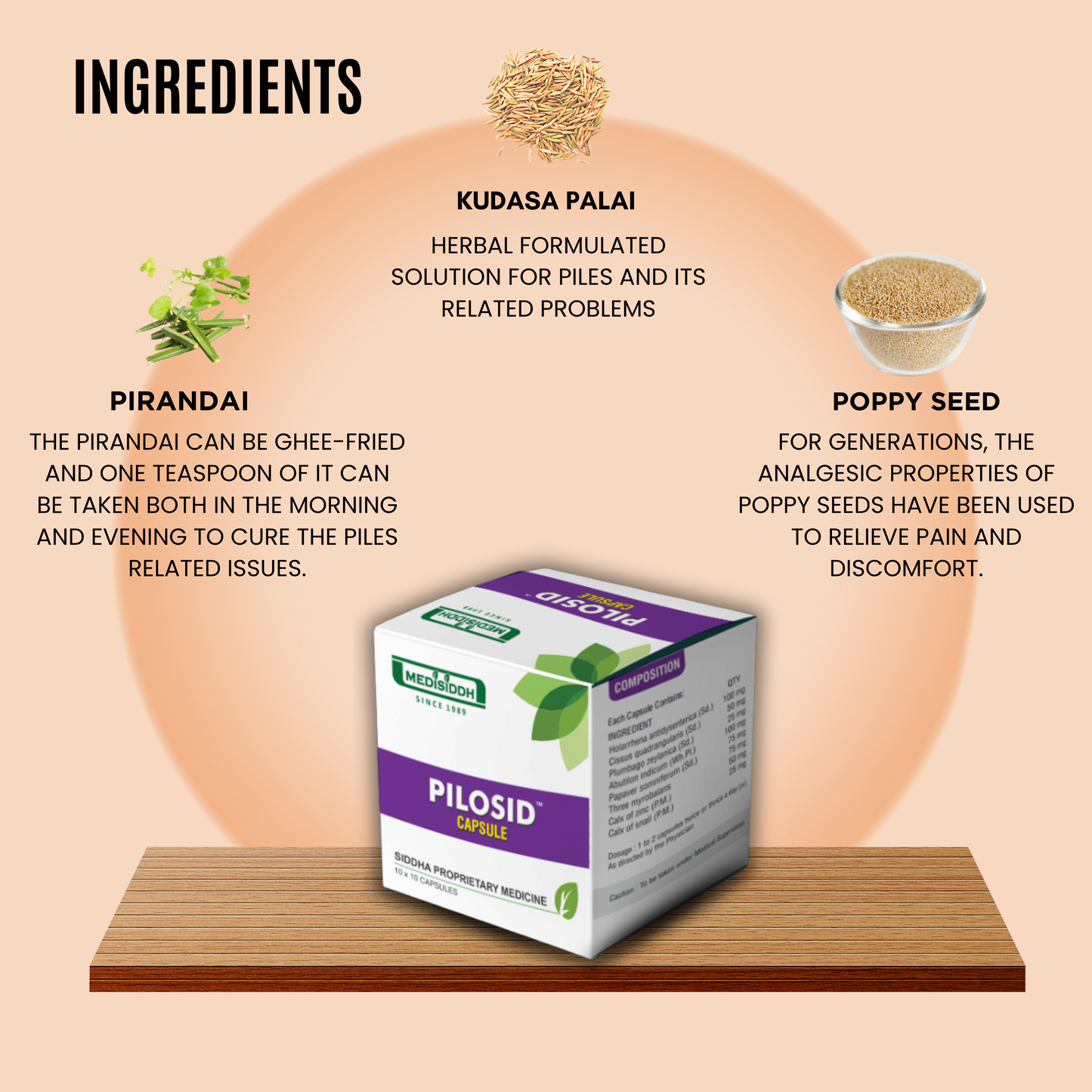 Pilosid capsule MediSiddh