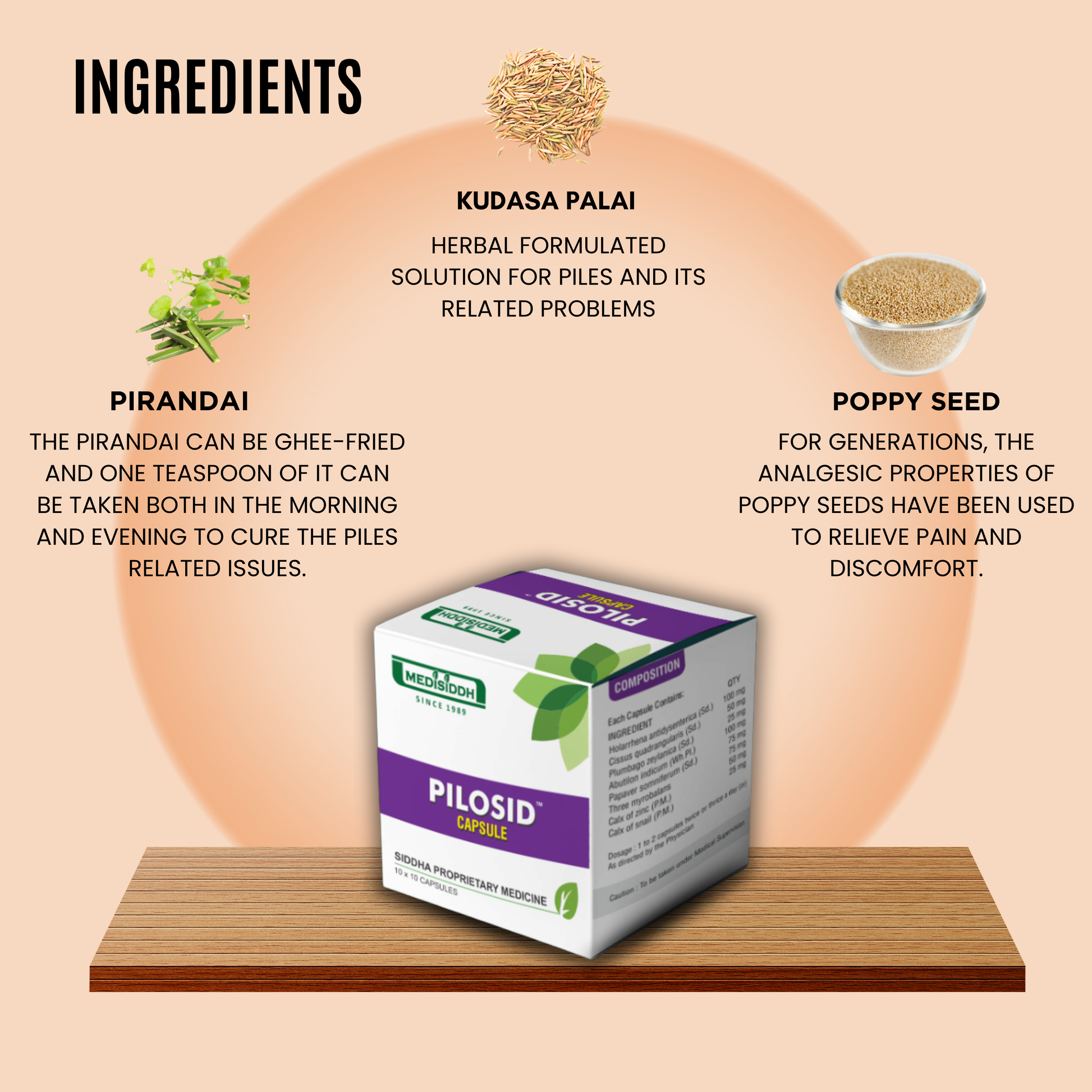 Pilosid capsule MediSiddh