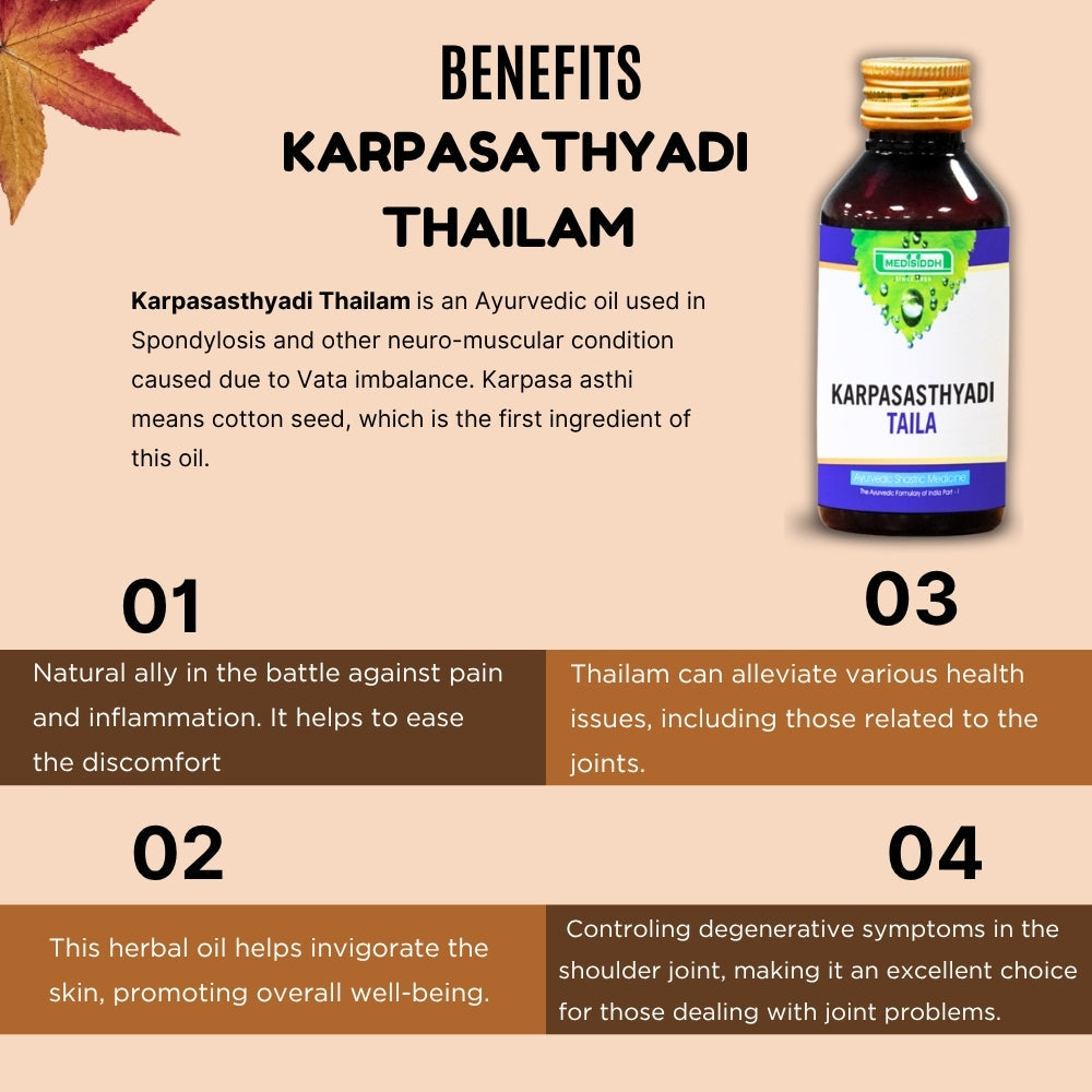 Karpasathyadi Thailam MediSiddh