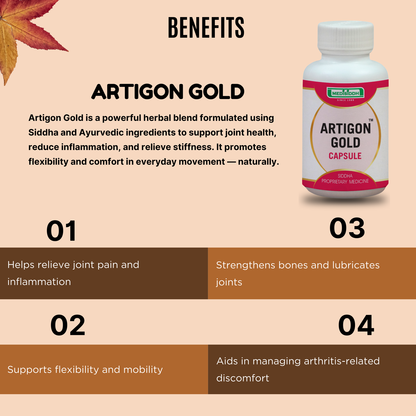 Arti﻿gon Gold Capsule