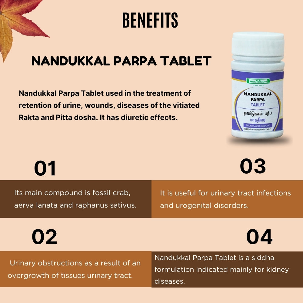 Nandukkal parpa tablet MediSiddh
