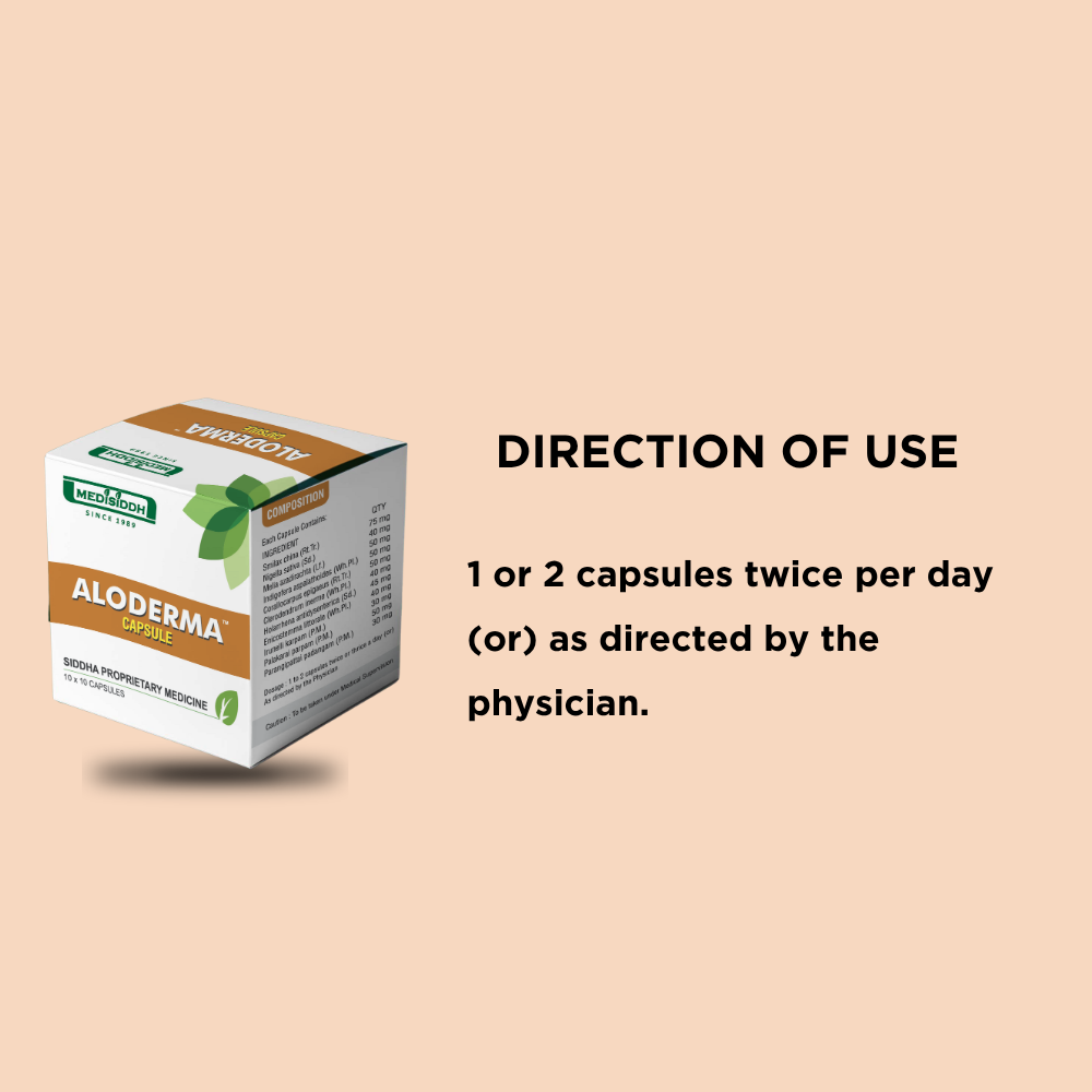 Aloderma capsule AllHerbs.com