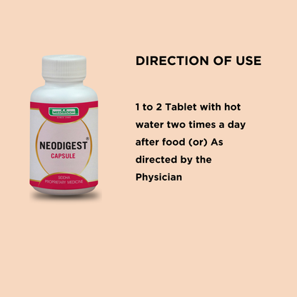 Neodigest Capsule for indigestion and bloating AllHerbs.com
