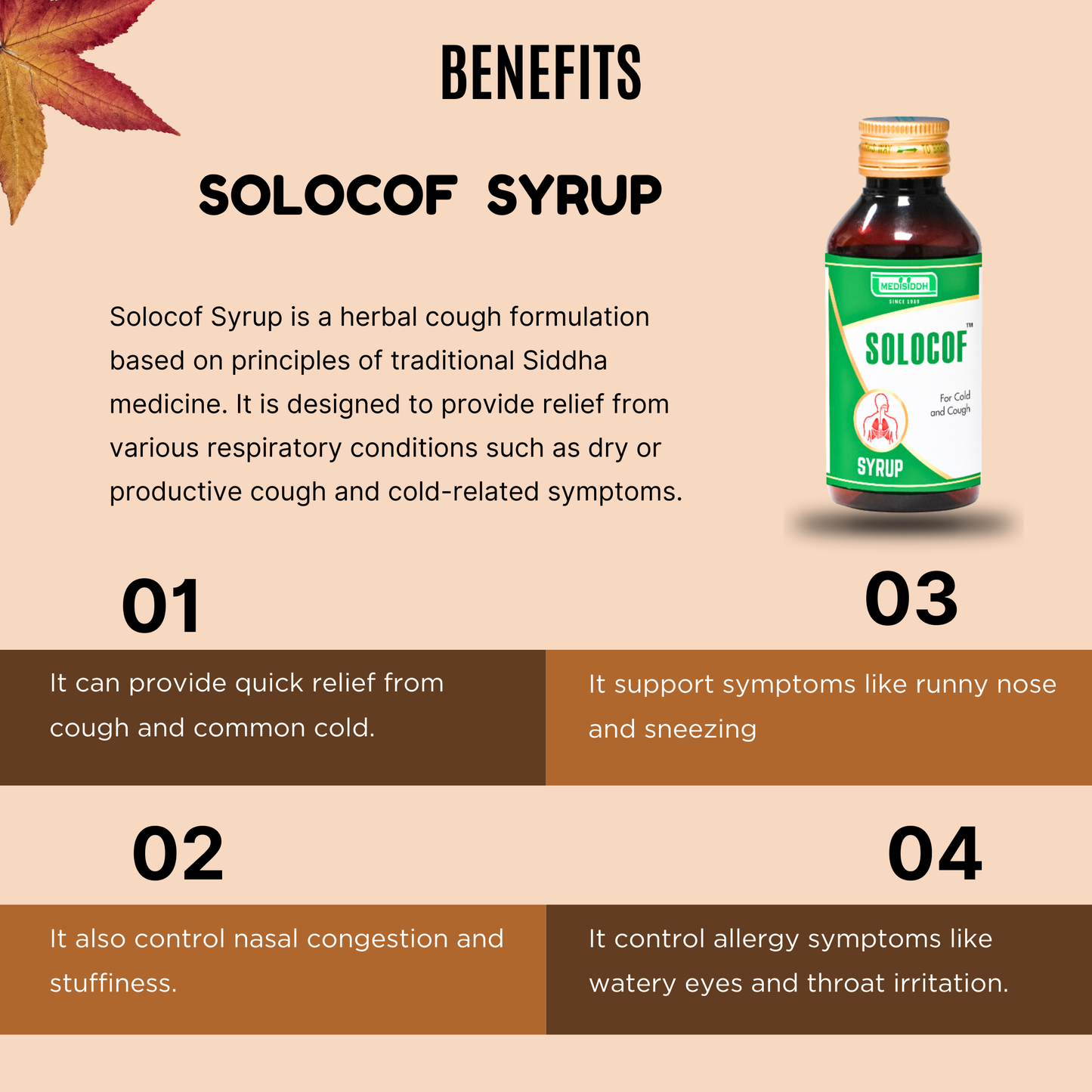 Solocof Syrup MediSiddh