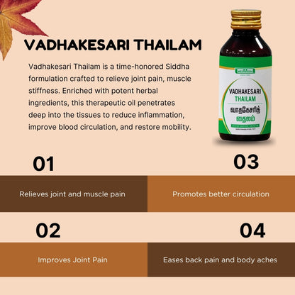 vadhakesari Thailam