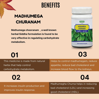Madhumega  / Madhumeha Chooranam Tablet MediSiddh