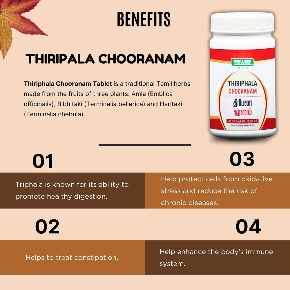 Thiriphala Chooranam / Churna MediSiddh